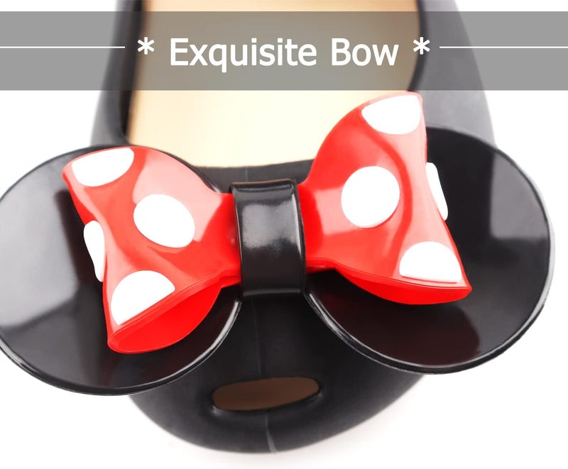 Amtido Mary Jane Dance Party Cosplay Shoes Girls Sweet Dot Bow Princess Birthday Sandals for Little Girls - Image 3